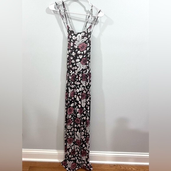 Ann Taylor Loft strappy back floral maxi sundress size XS NWT - Picture 4 of 8